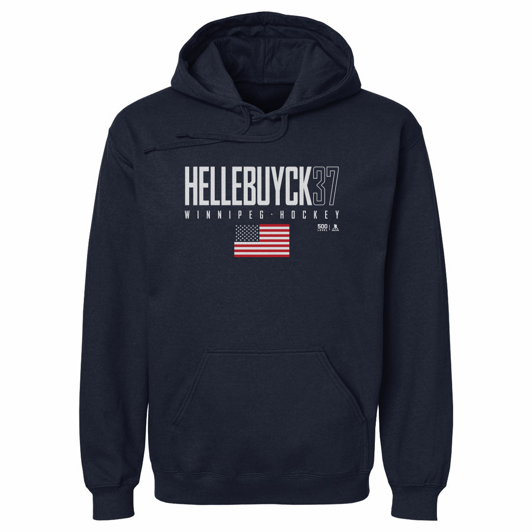 Connor Hellebuyck Men's Hoodie | 500 LEVEL