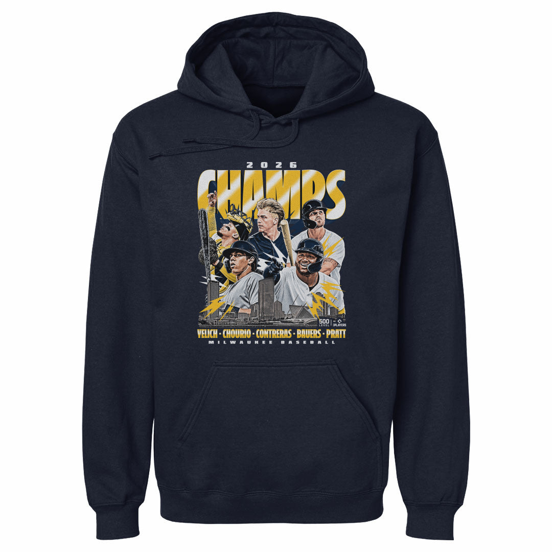 Milwaukee Baseball Men's Hoodie | 500 LEVEL