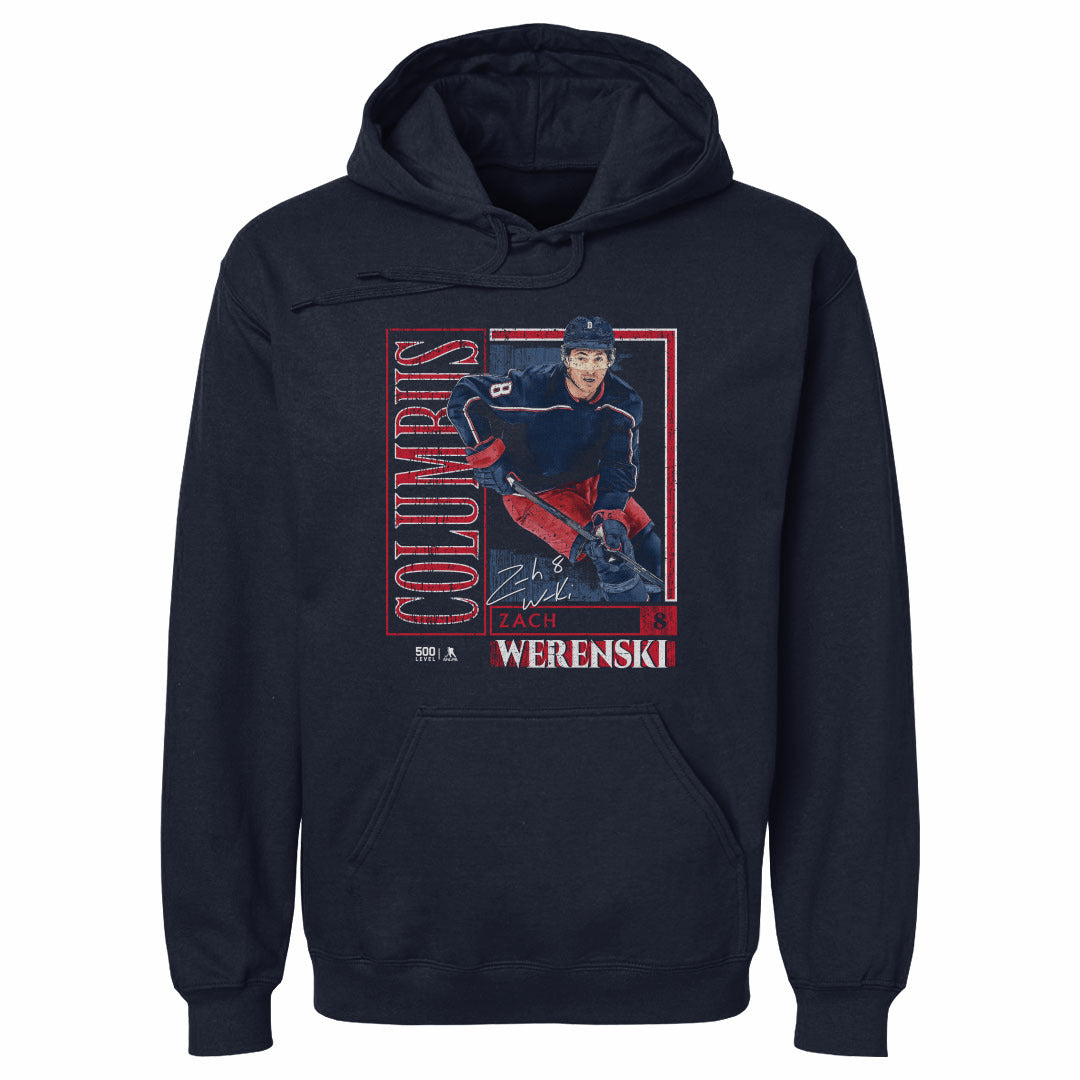 Zach Werenski Men's Hoodie | 500 LEVEL