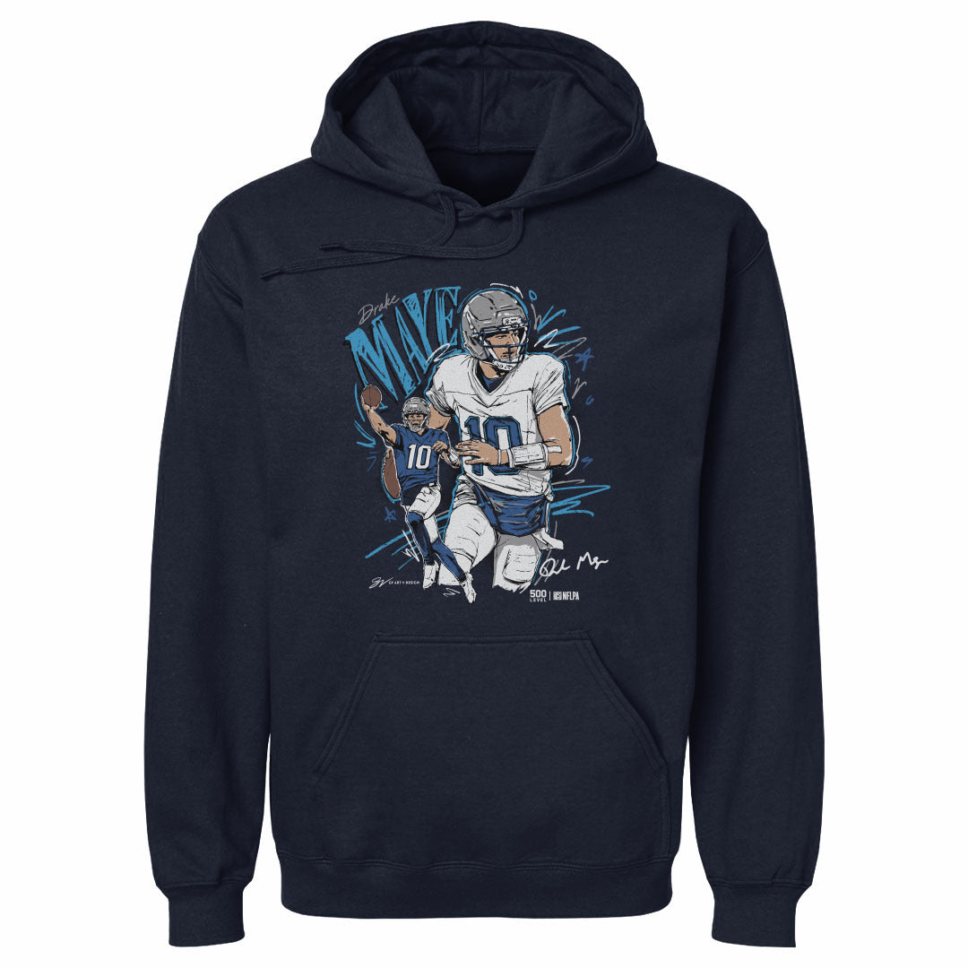 Drake Maye Men's Hoodie | 500 LEVEL