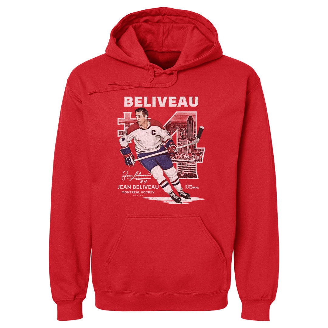 Jean Beliveau Men's Hoodie | 500 LEVEL