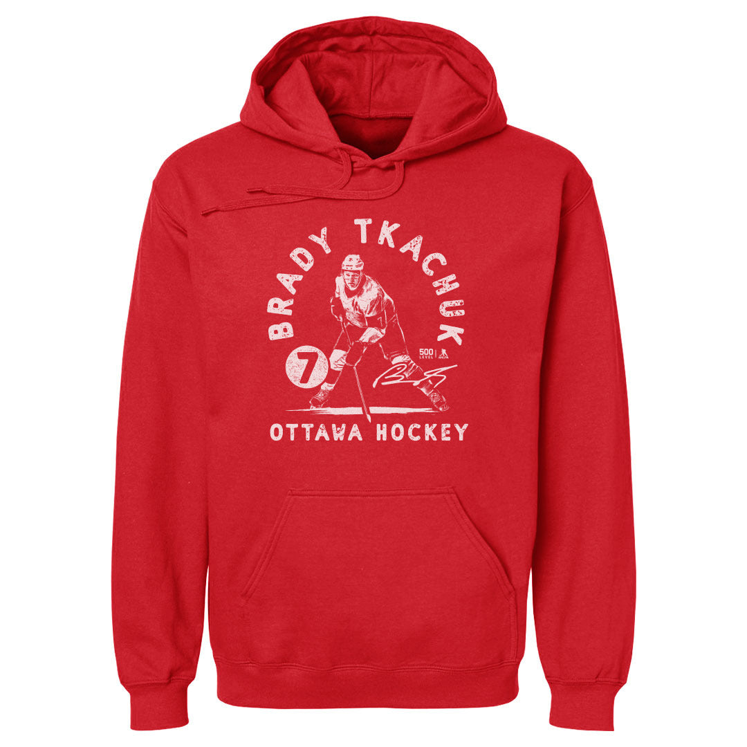 Brady Tkachuk Men's Hoodie | 500 LEVEL