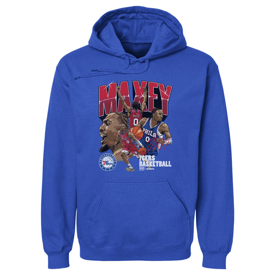 Tyrese Maxey Men's Hoodie | 500 LEVEL