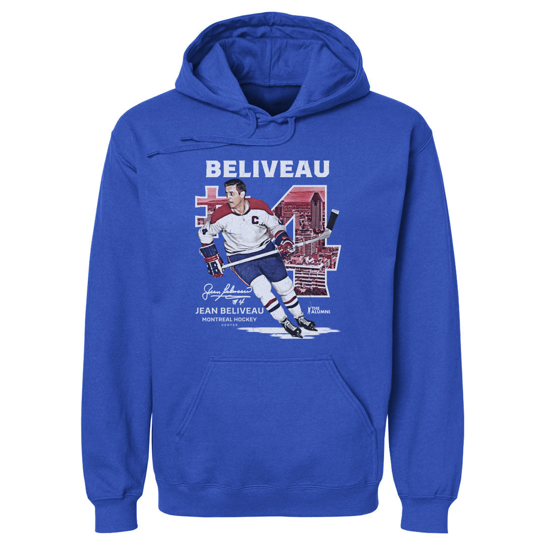 Jean Beliveau Men's Hoodie | 500 LEVEL