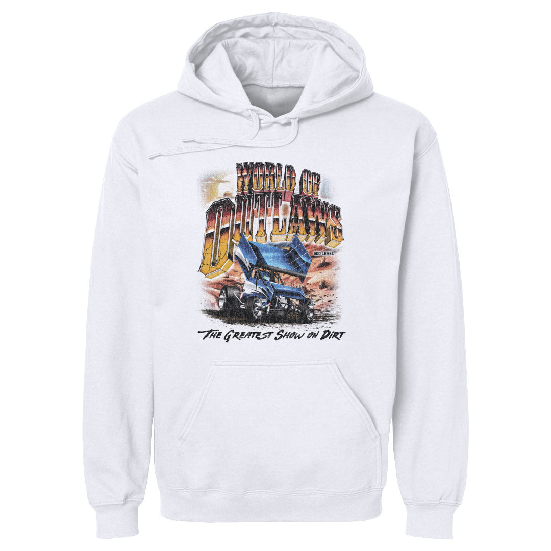 World Of Outlaws Men's Hoodie | 500 LEVEL