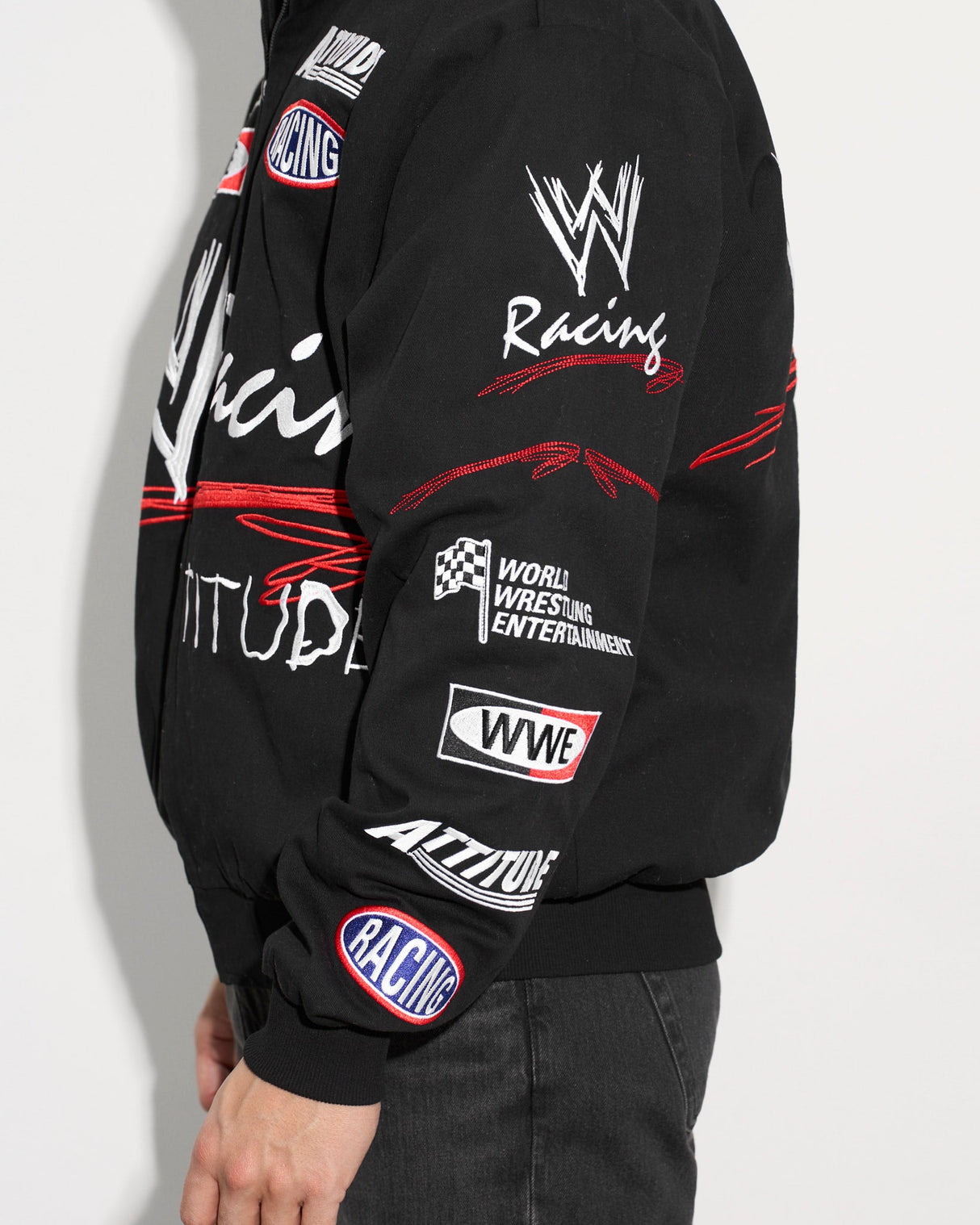 WWE Attitude Lightweight Racing Jacket