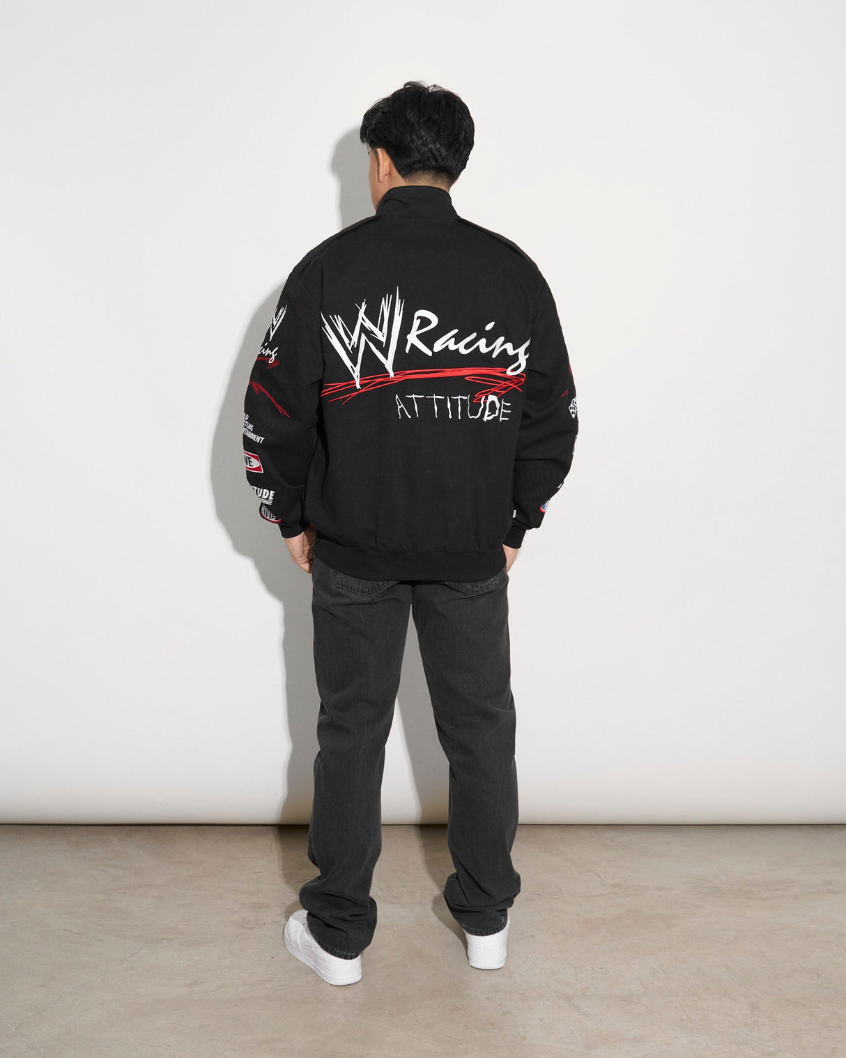 WWE Attitude Lightweight Racing Jacket