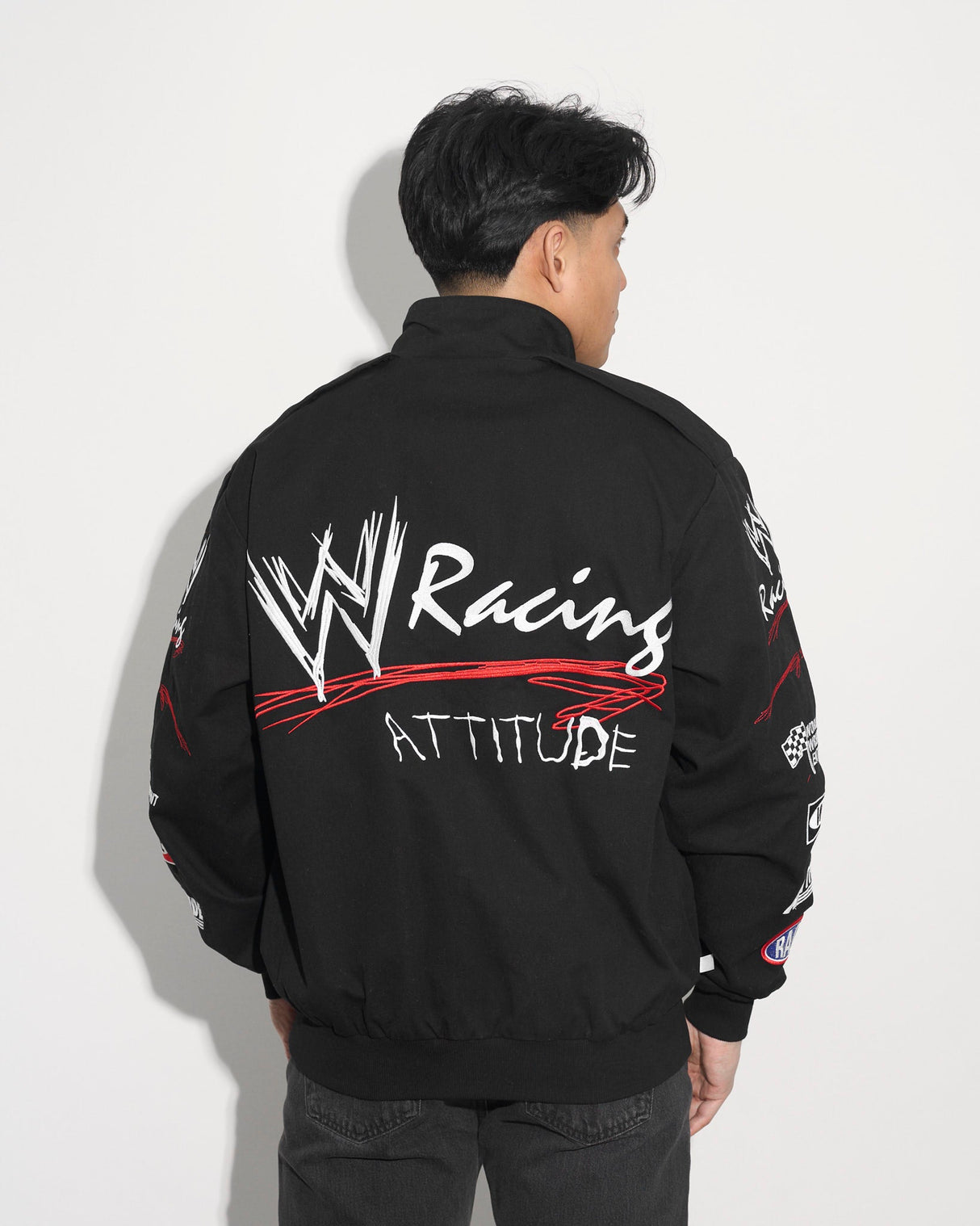 WWE Attitude Lightweight Racing Jacket