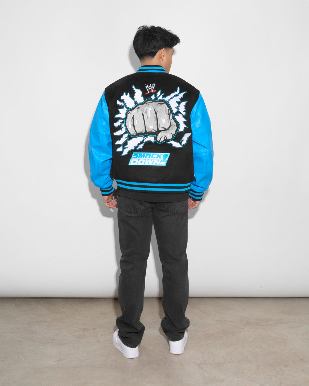 WWE SmackDown Fist Varsity Jacket