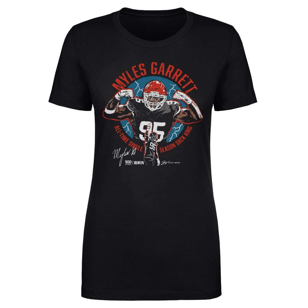 Myles Garrett Women's T-Shirt | 500 LEVEL