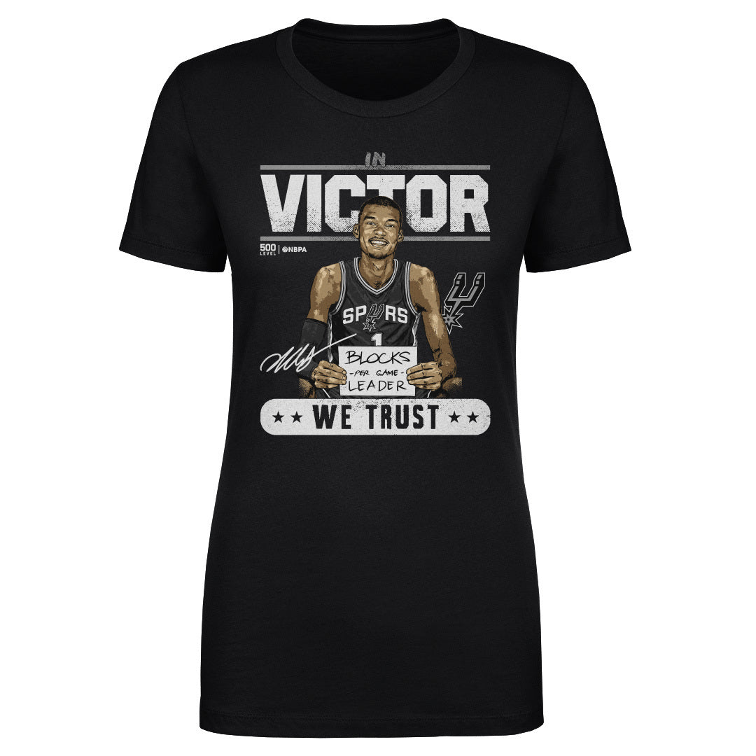 Victor Wembanyama Women's T-Shirt | 500 LEVEL
