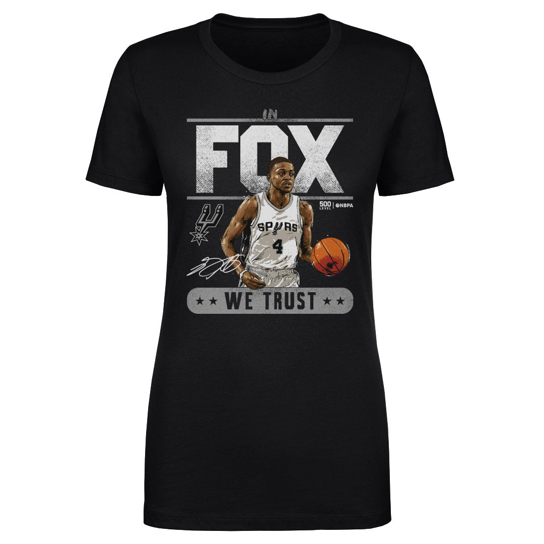 De'Aaron Fox Women's T-Shirt | 500 LEVEL