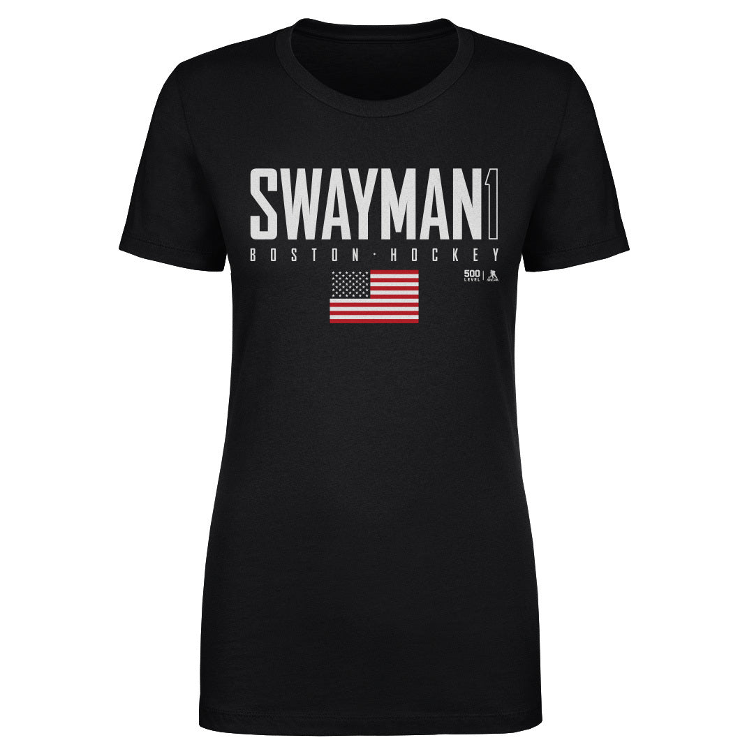 Jeremy Swayman Women's T-Shirt | 500 LEVEL