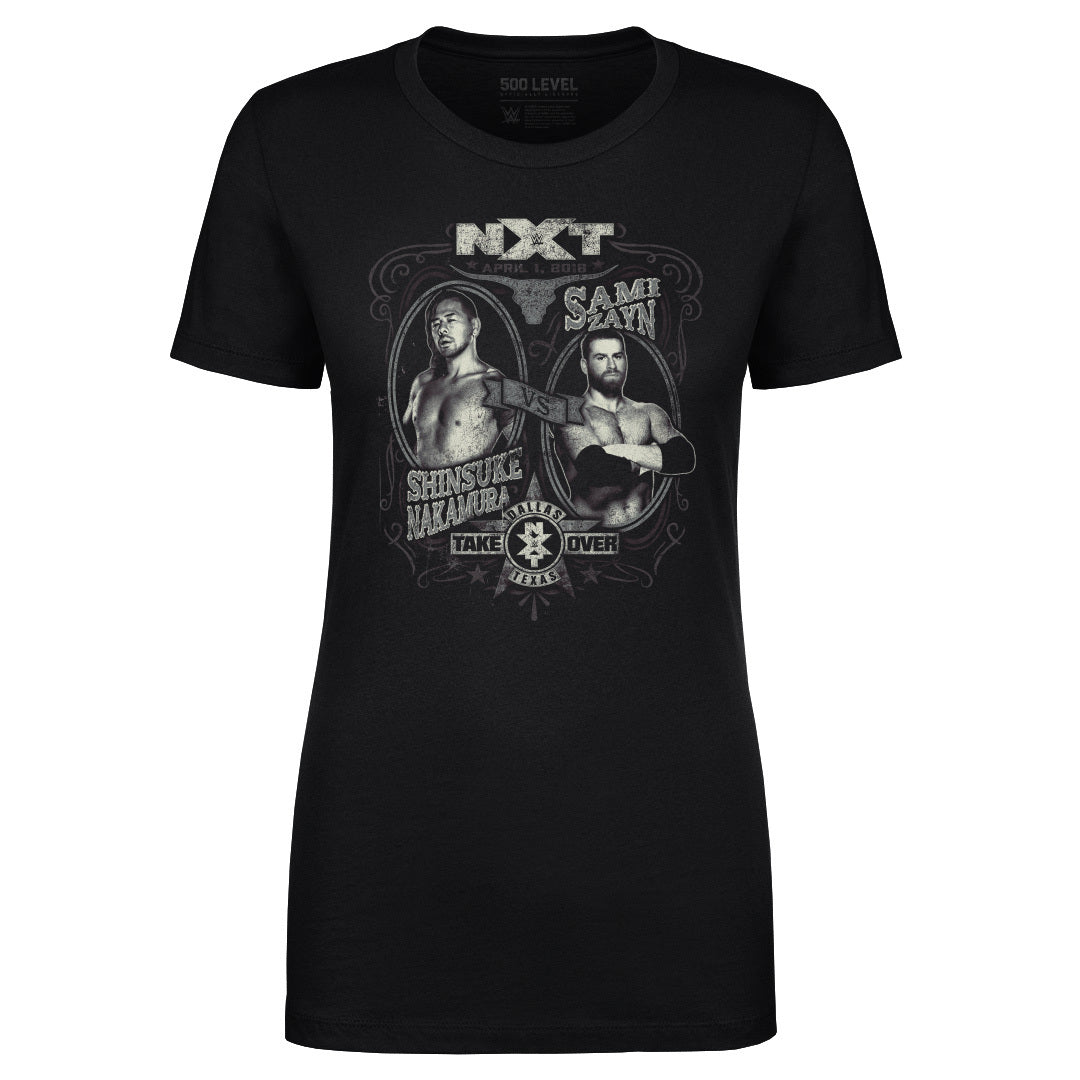 NXT Take Over Women's T-Shirt | 500 LEVEL