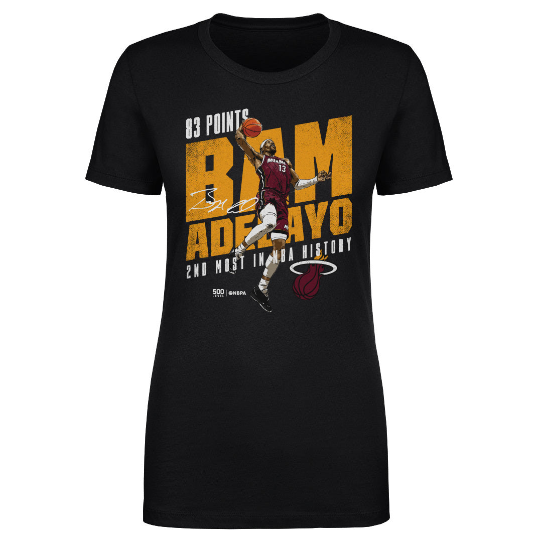 Bam Adebayo Women's T-Shirt | 500 LEVEL