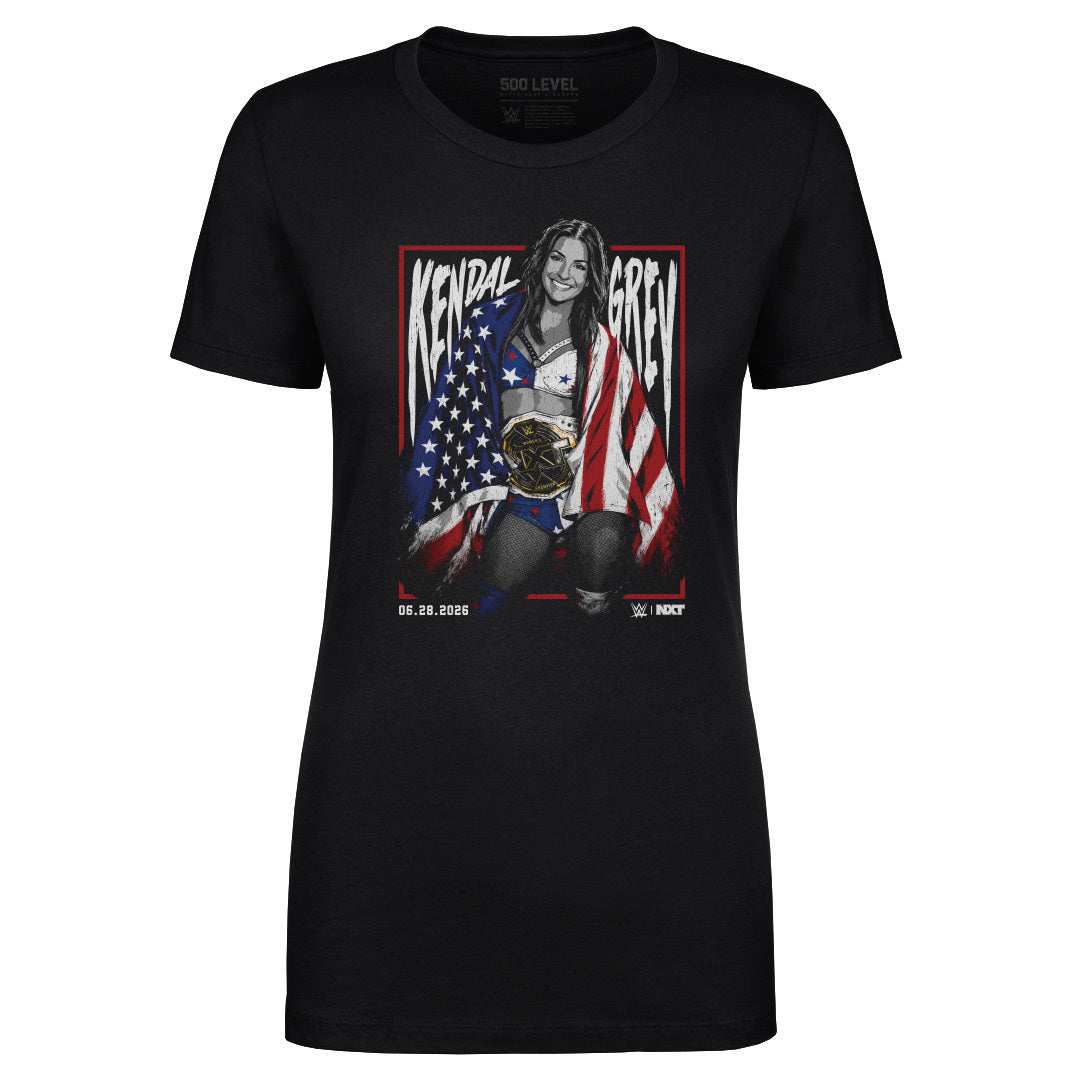 Kendal Grey Women's T-Shirt | 500 LEVEL