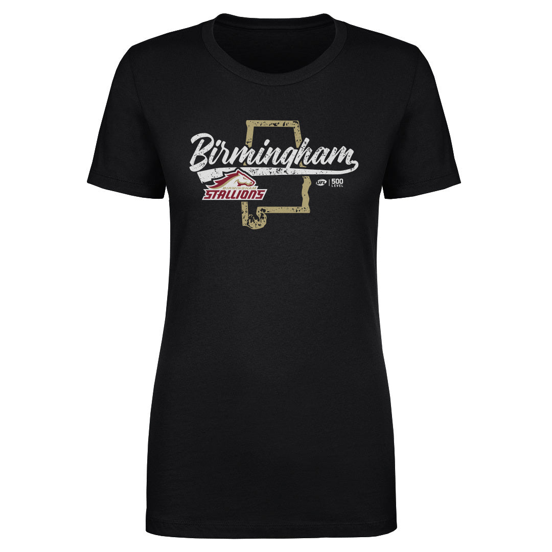 Birmingham Stallions Women's T-Shirt | 500 LEVEL