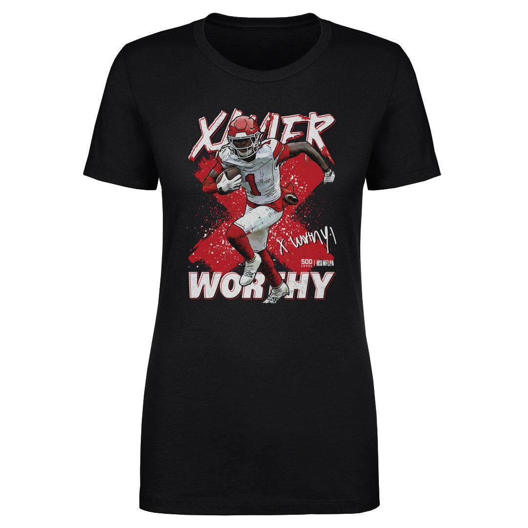 Xavier Worthy Women's T-Shirt | 500 LEVEL