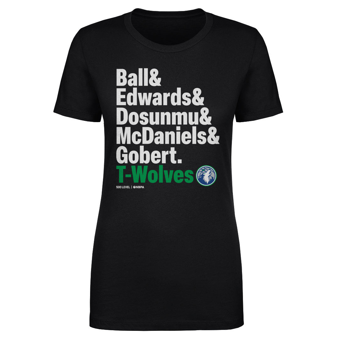 Minnesota Timberwolves Women's T-Shirt | 500 LEVEL