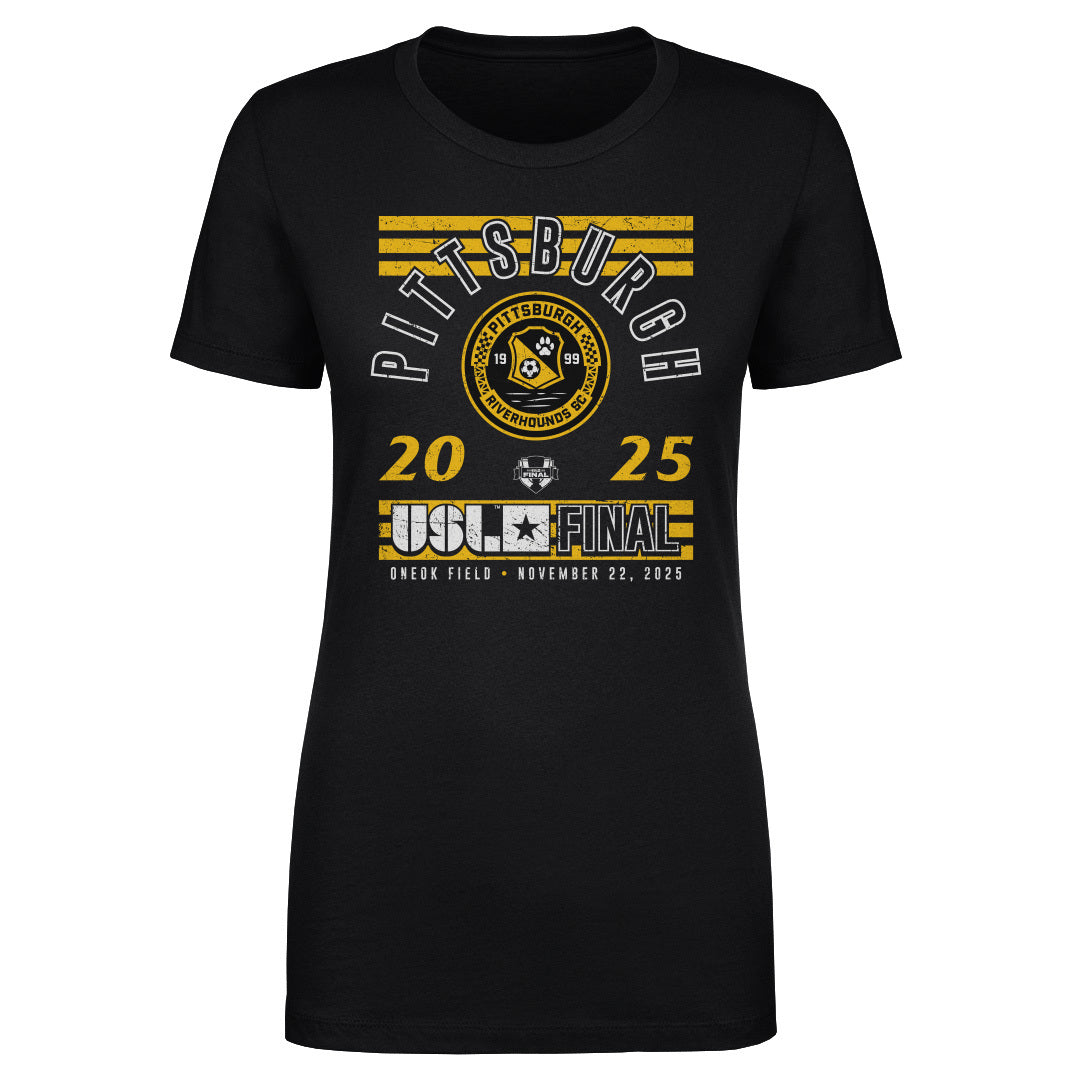 Pittsburgh Riverhounds SC Women's T-Shirt | 500 LEVEL