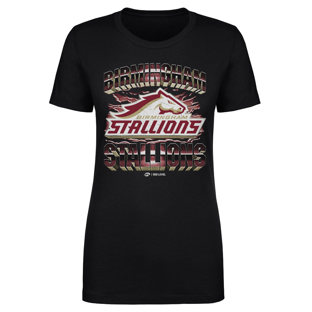 Birmingham Stallions Women's T-Shirt | 500 LEVEL