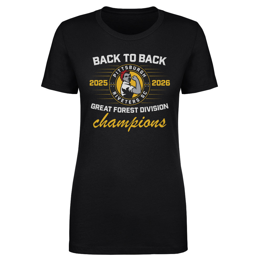 Pittsburgh Riveters SC Women's T-Shirt | 500 LEVEL