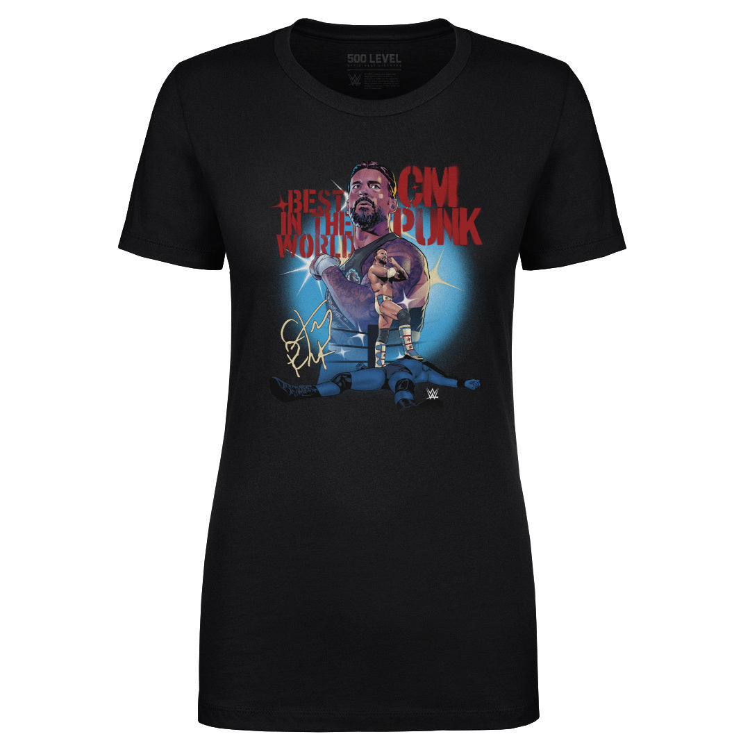 CM Punk Women's T-Shirt | 500 LEVEL