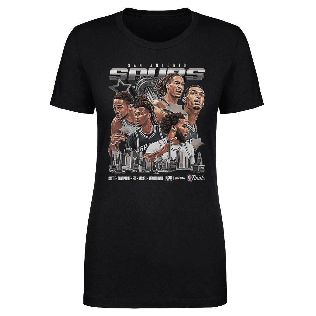 San Antonio Spurs Women's T-Shirt | 500 LEVEL
