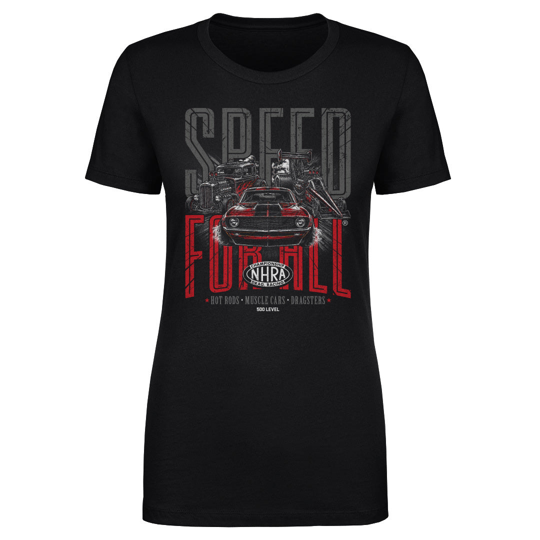 NHRA Women's T-Shirt | 500 LEVEL
