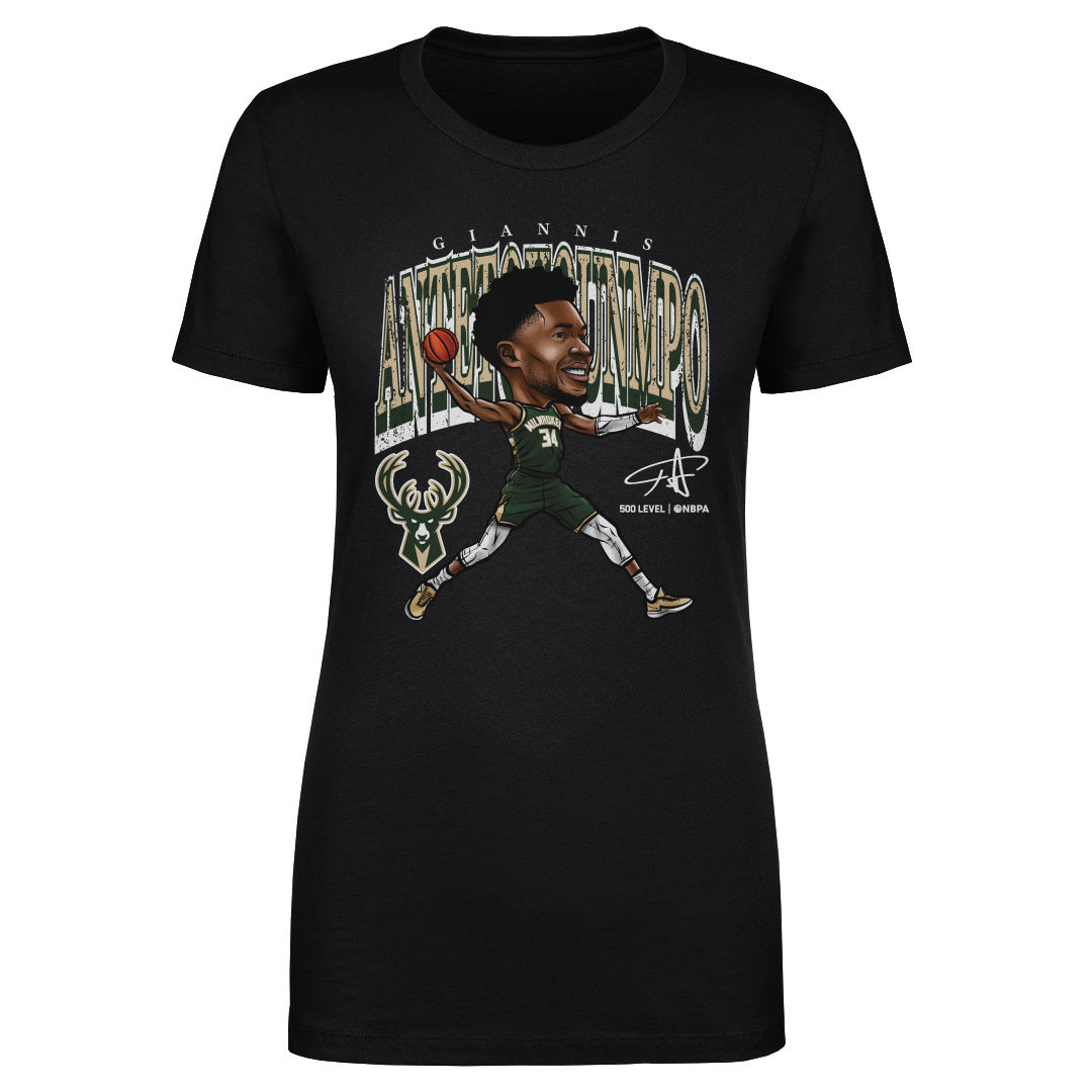 Giannis Antetokounmpo Women's T-Shirt | 500 LEVEL