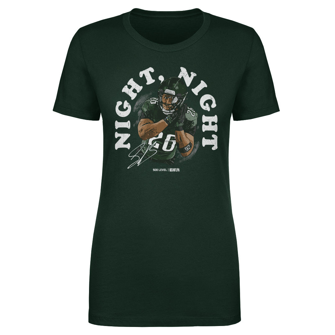 Saquon Barkley Women's T-Shirt | 500 LEVEL