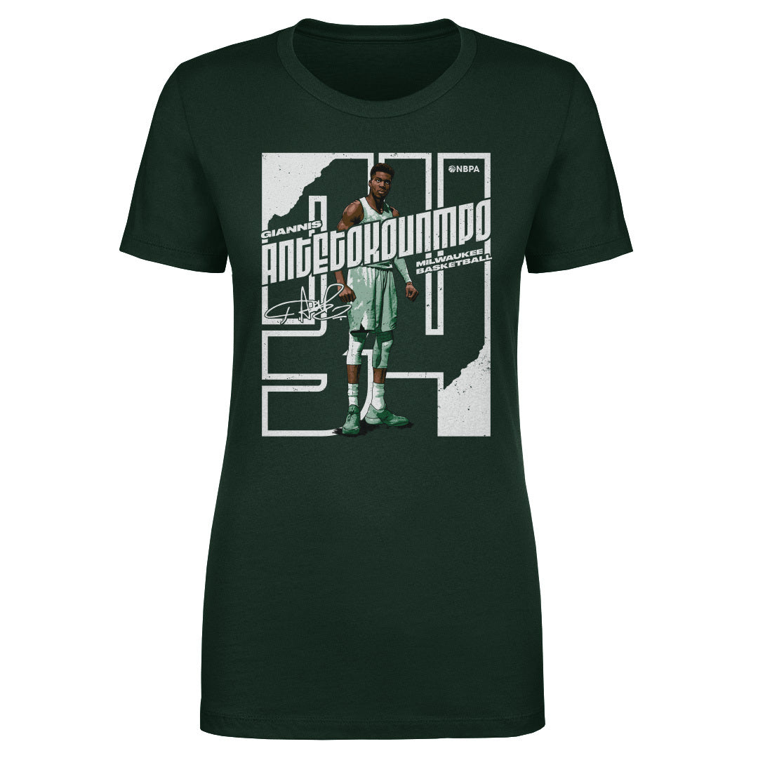 Giannis Antetokounmpo Women's T-Shirt | 500 LEVEL