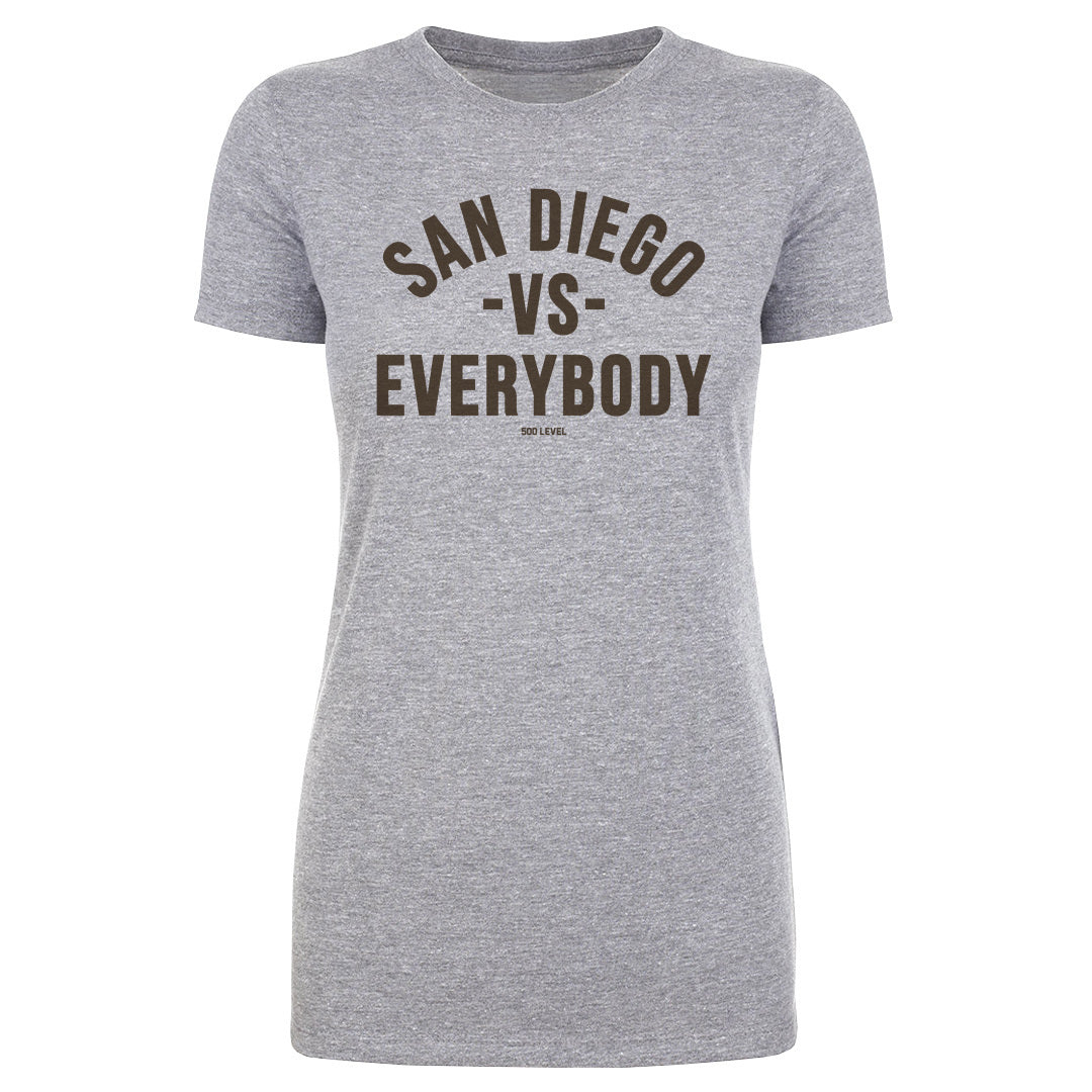 San Diego Baseball Women's T-Shirt | 500 LEVEL