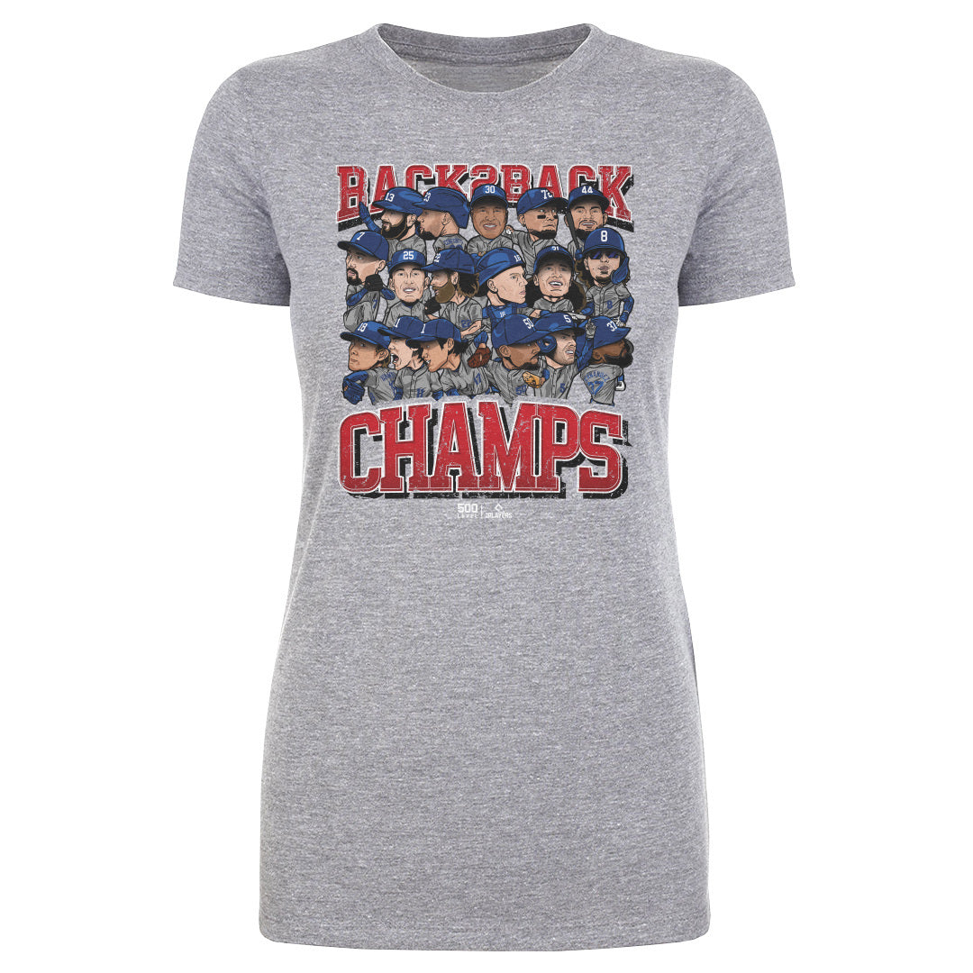 Los Angeles D Baseball Women's T-Shirt | 500 LEVEL