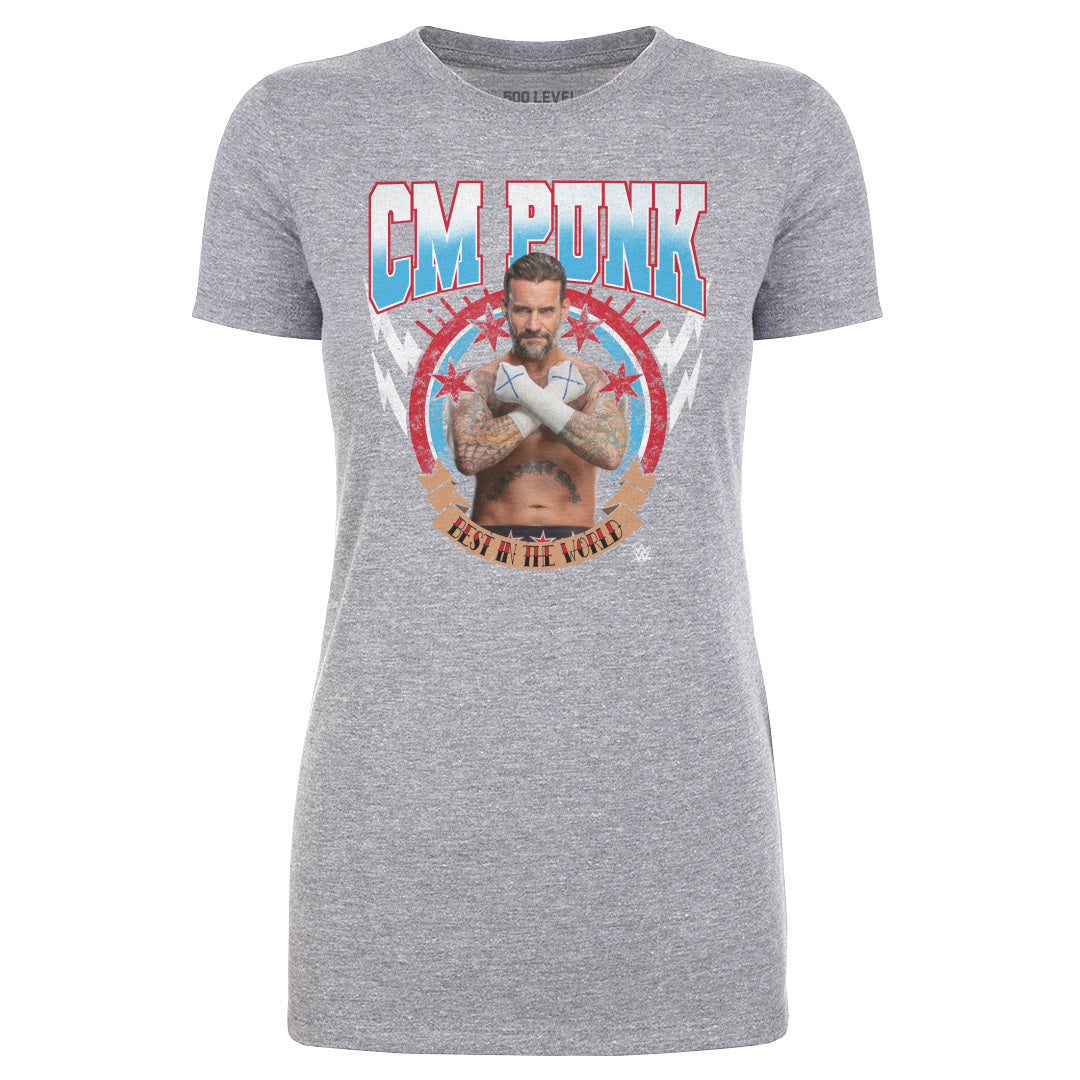 CM Punk Women's T-Shirt | 500 LEVEL