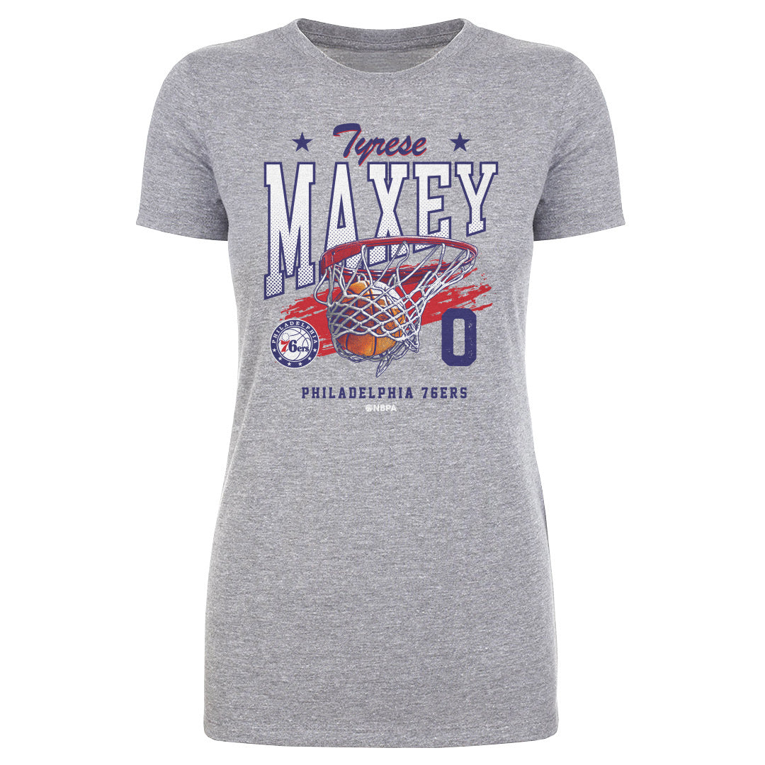 Tyrese Maxey Women's T-Shirt | 500 LEVEL