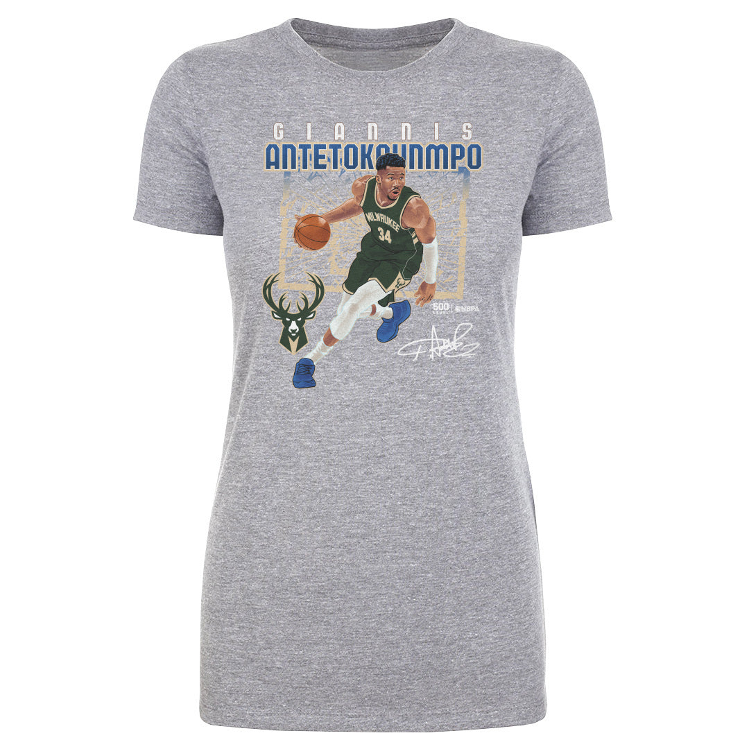 Giannis Antetokounmpo Women's T-Shirt | 500 LEVEL