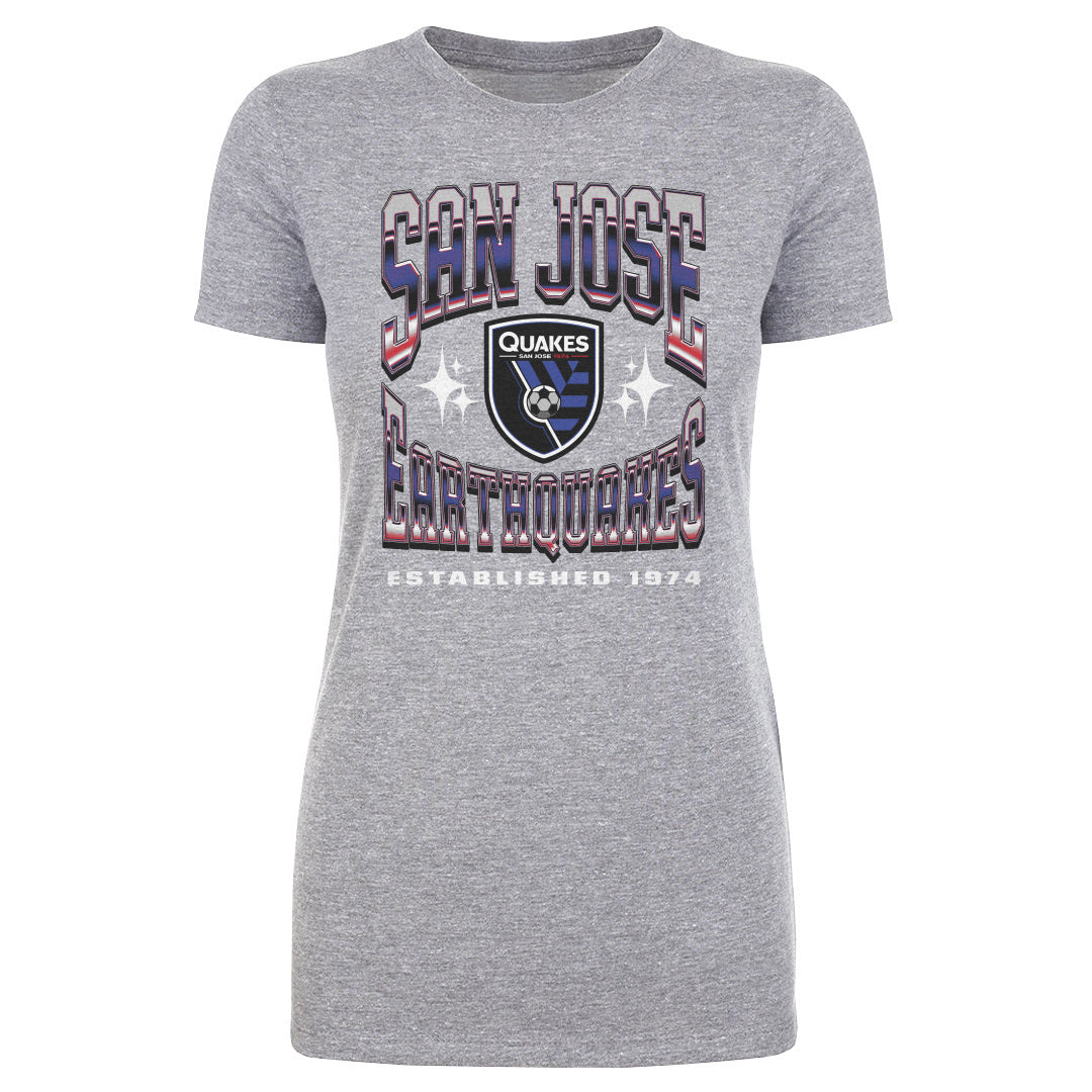 San Jose Earthquakes Women&#39;s T-Shirt | 500 LEVEL