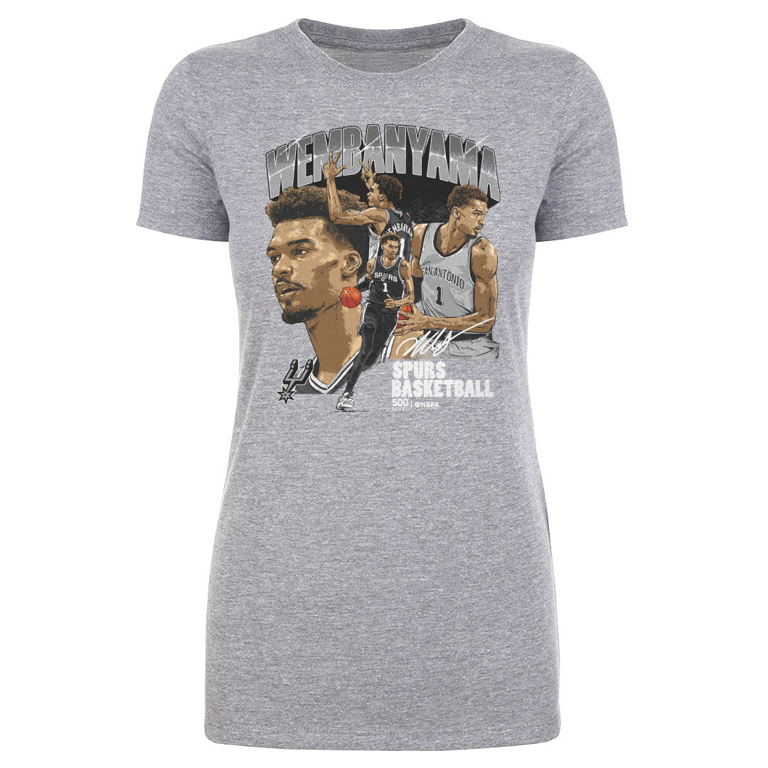 Victor Wembanyama Women's T-Shirt | 500 LEVEL