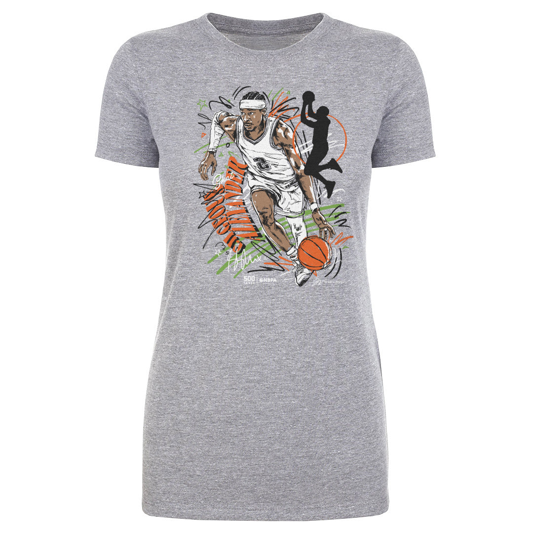 Shai Gilgeous-Alexander Women's T-Shirt | 500 LEVEL