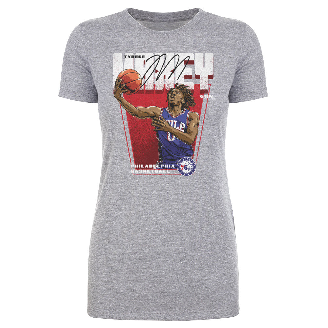 Tyrese Maxey Women's T-Shirt | 500 LEVEL