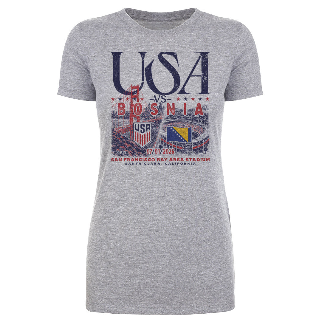 USMNT Women's T-Shirt | 500 LEVEL