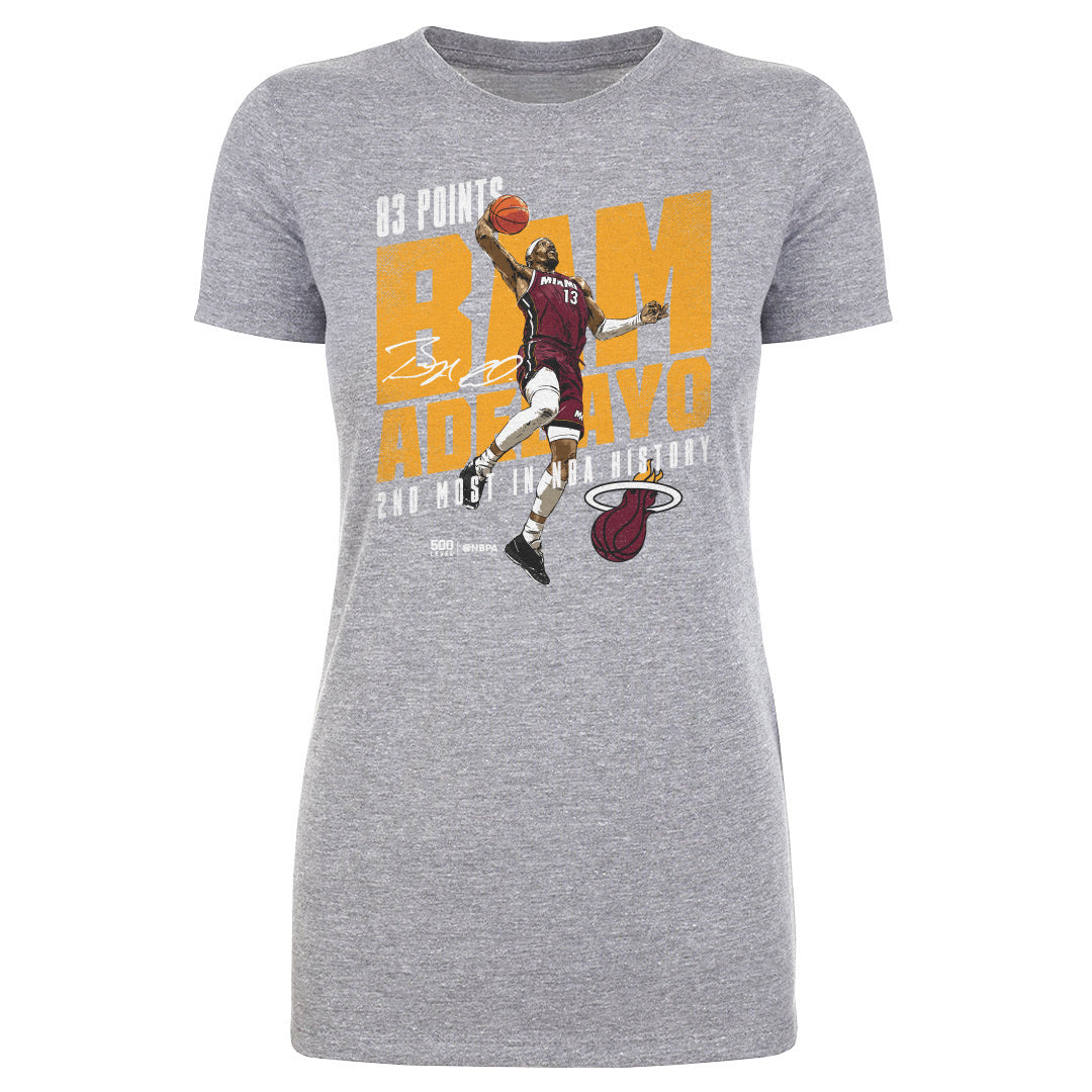 Bam Adebayo Women's T-Shirt | 500 LEVEL