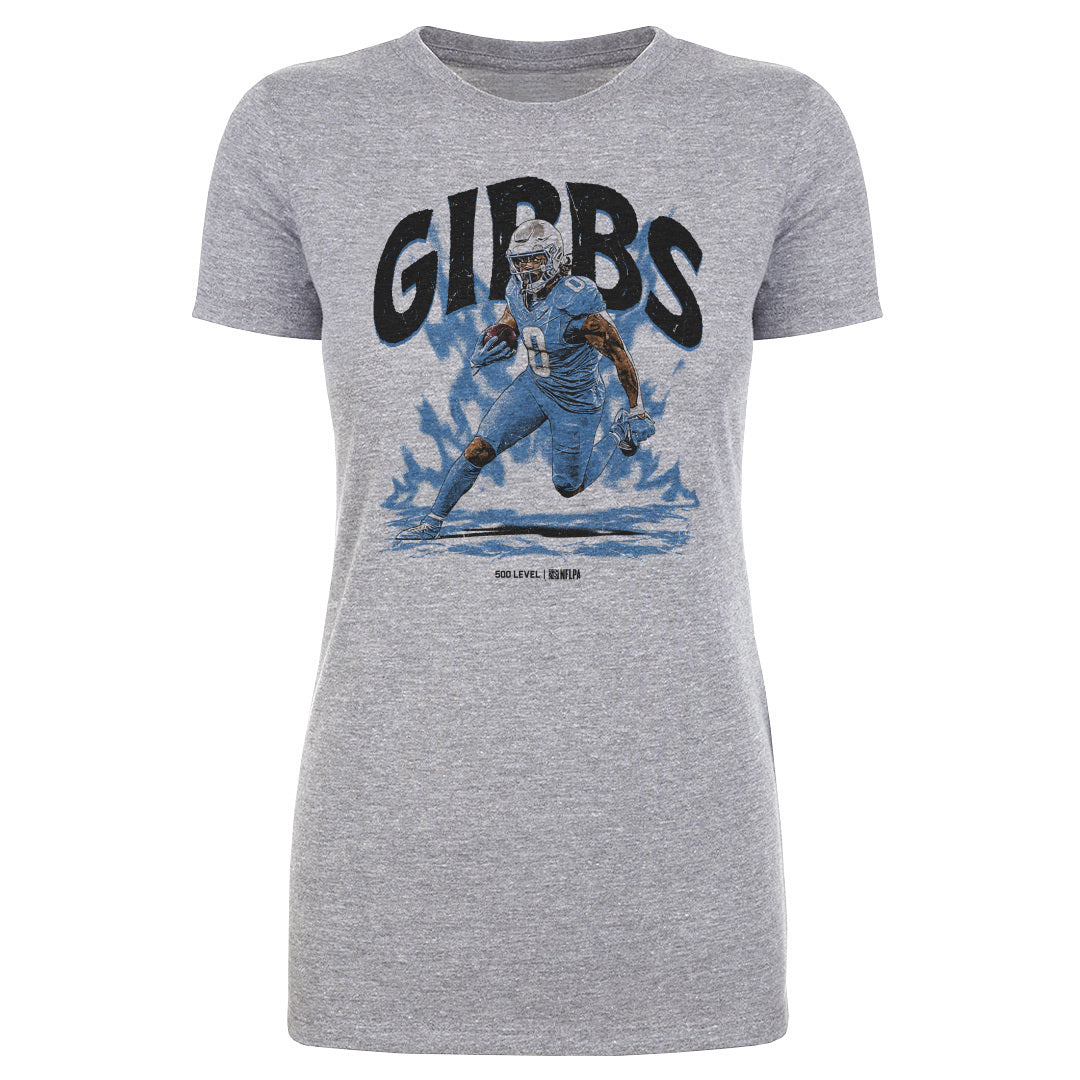 Jahmyr Gibbs Women's T-Shirt | 500 LEVEL