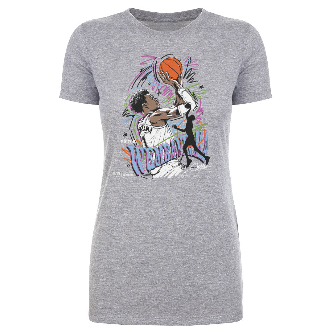 Victor Wembanyama Women's T-Shirt | 500 LEVEL