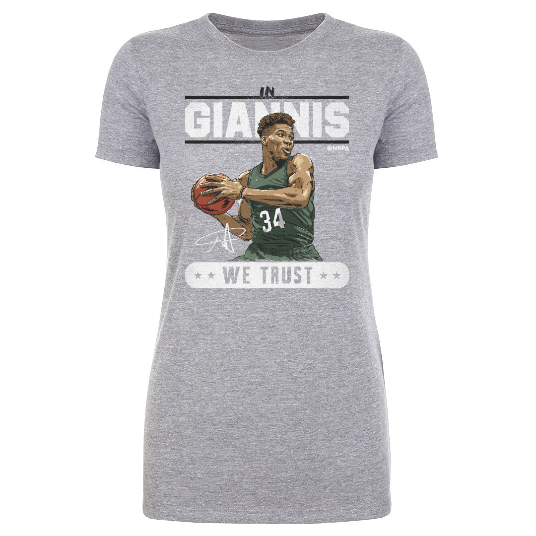 Giannis Antetokounmpo Women's T-Shirt | 500 LEVEL