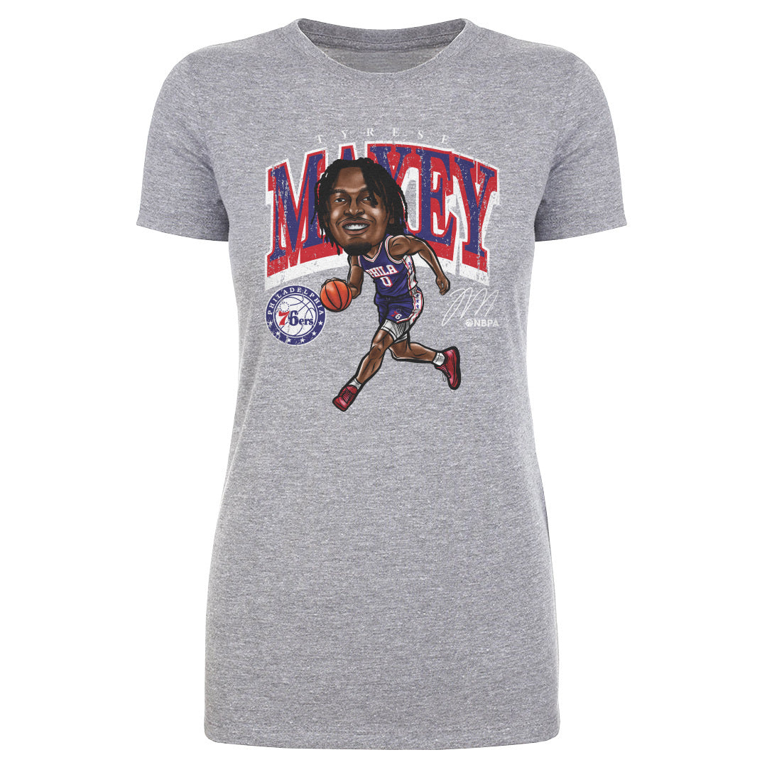 Tyrese Maxey Women's T-Shirt | 500 LEVEL