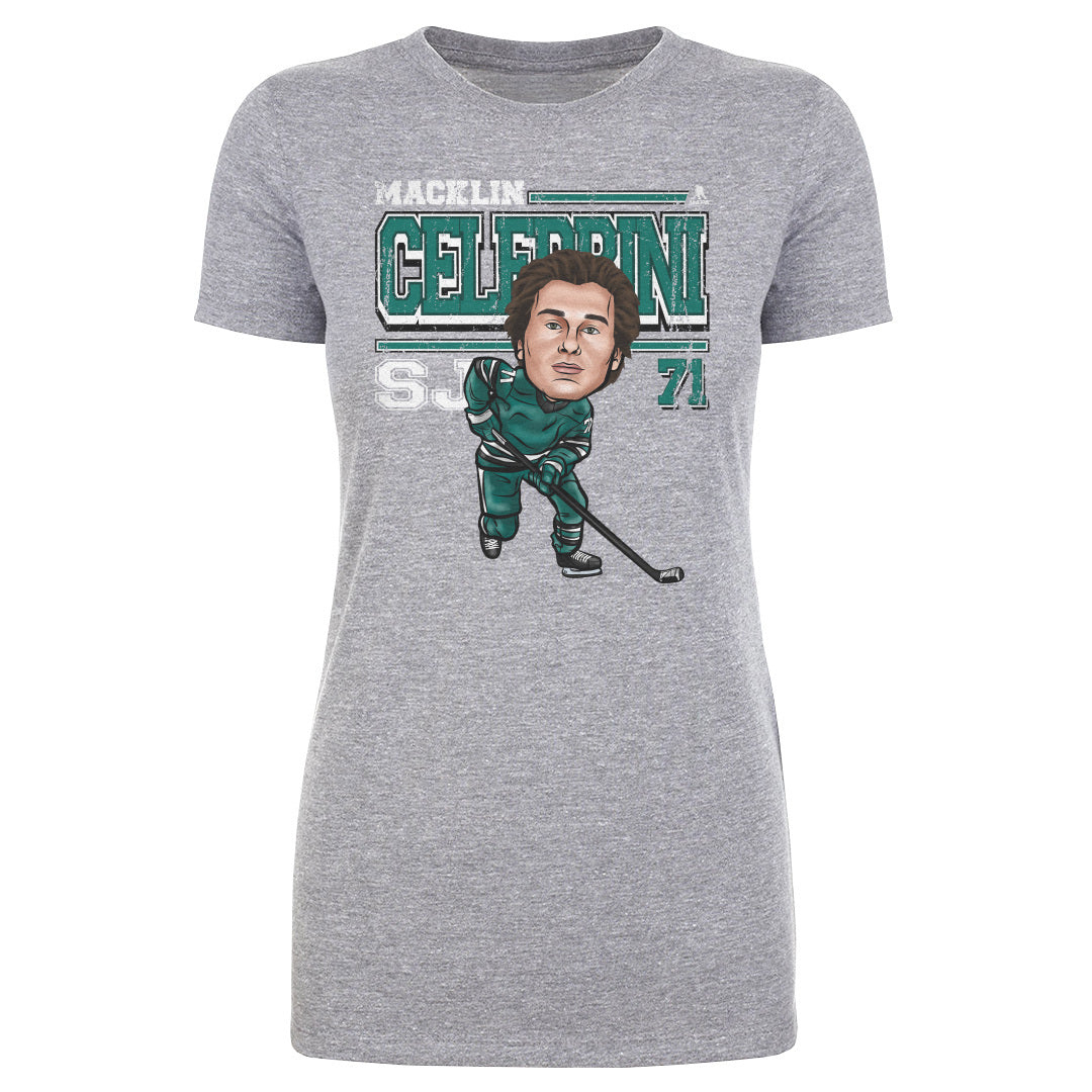 Macklin Celebrini Women's T-Shirt | 500 LEVEL