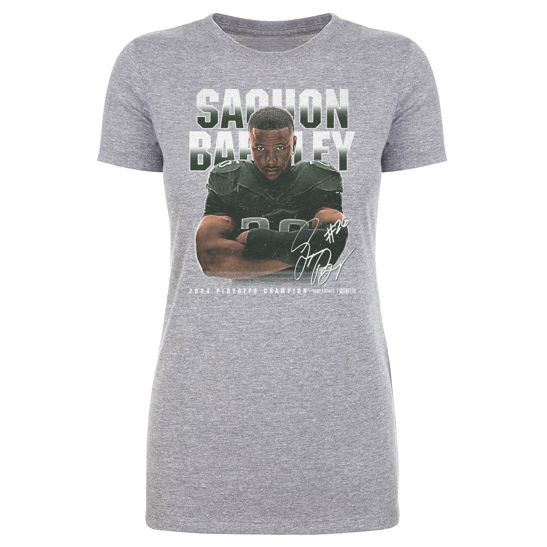 Saquon Barkley Women's T-Shirt | 500 LEVEL