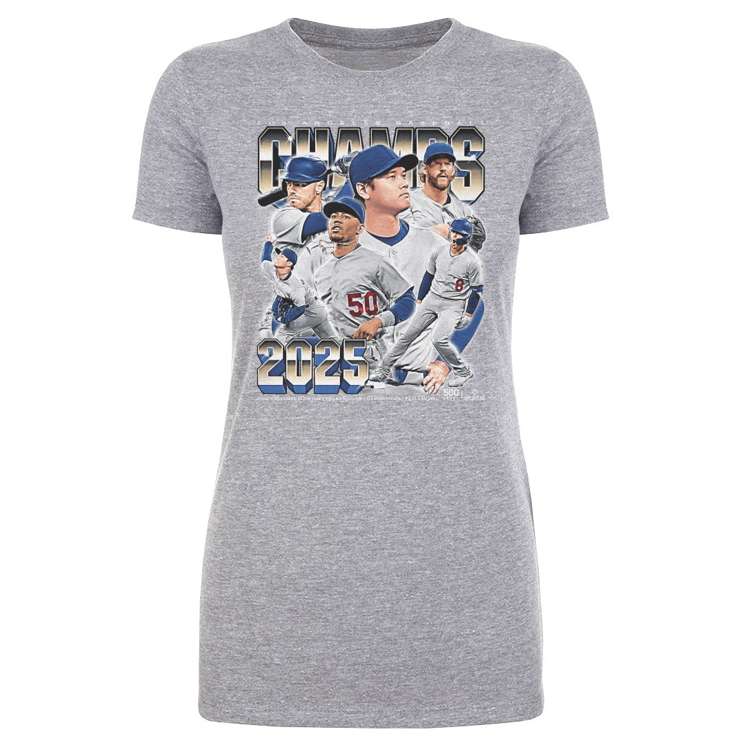 Los Angeles D Baseball Women's T-Shirt | 500 LEVEL
